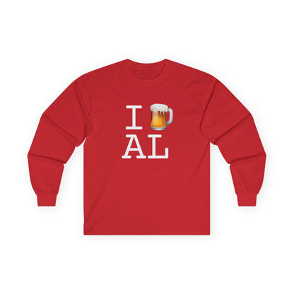 "I Beer Alabama" Long Sleeve Shirt