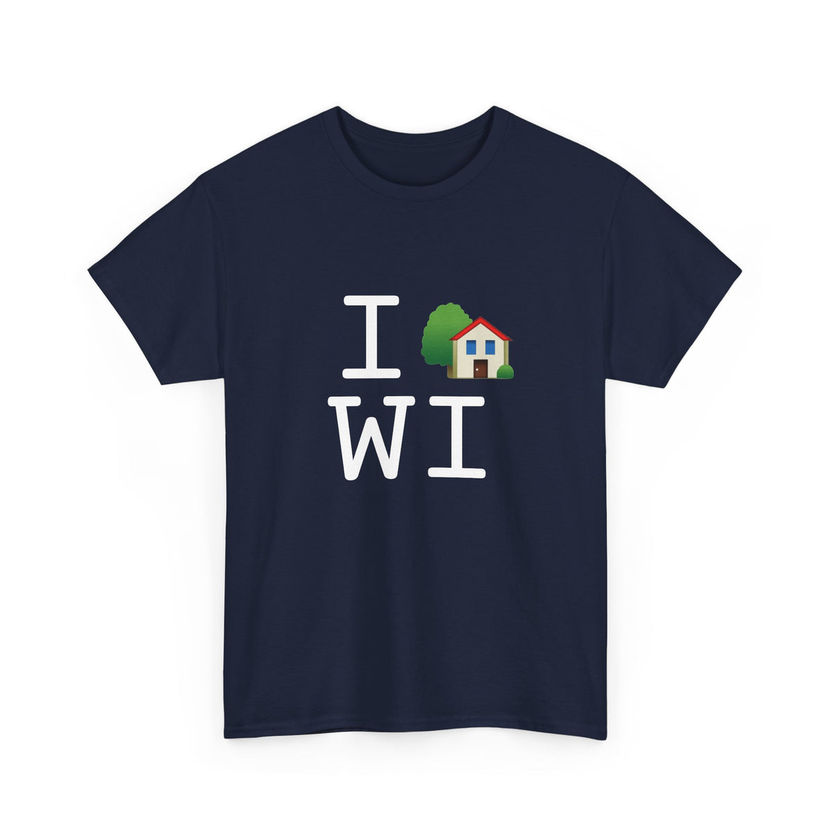 "I'm Home in Wisconsin" Tee