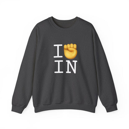"I Raise my Fist with Indiana" Sweatshirt