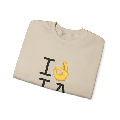 "I'm OK with Iowa" Sweatshirt