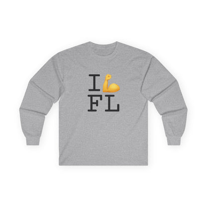 "I Flex in/on Florida" Long Sleeve Shirt