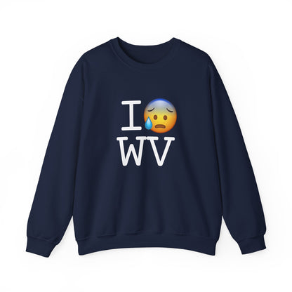 "I'm Anxiously Sweating in West Virginia" Sweatshirt