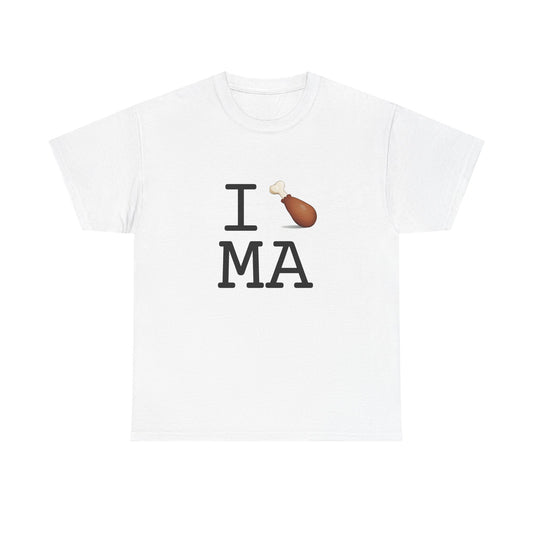 "I Chicken Drumstick Massachusetts" Tee