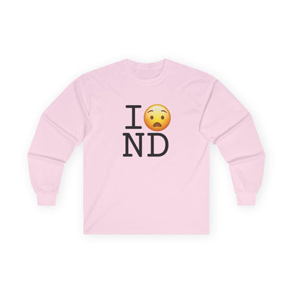 "I'm Anguished about North Dakota" Long Sleeve Shirt