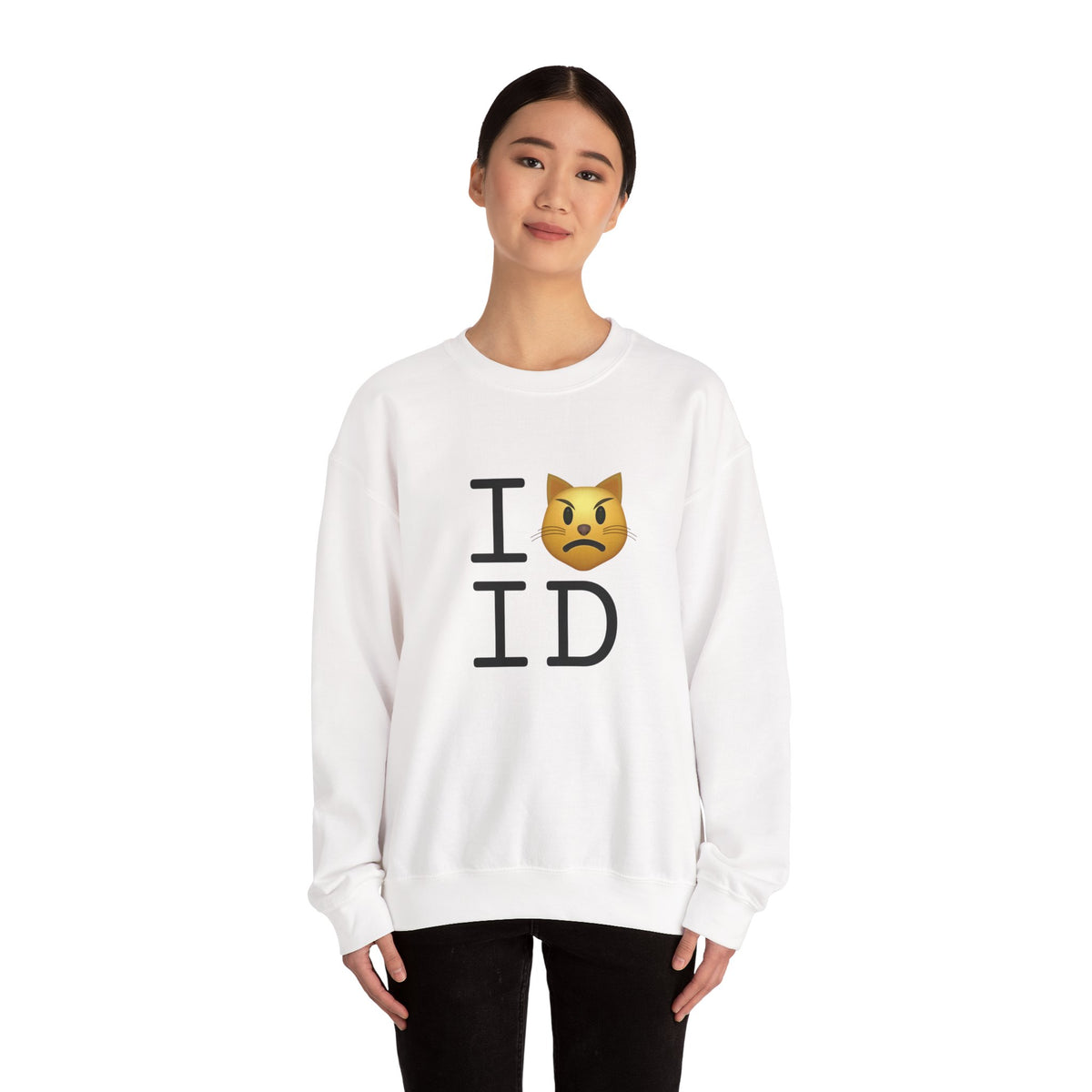 "I'm a Pouting Cat about Idaho" Sweatshirt