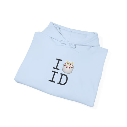 "I Birthday Cake Idaho" Hoodie