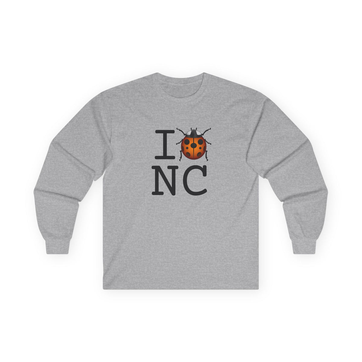 "I Ladybug North Carolina" Long Sleeve Shirt