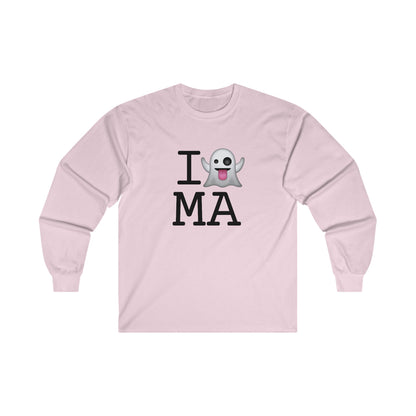 "I'm Ghosting Massachusetts" Long Sleeve Shirt