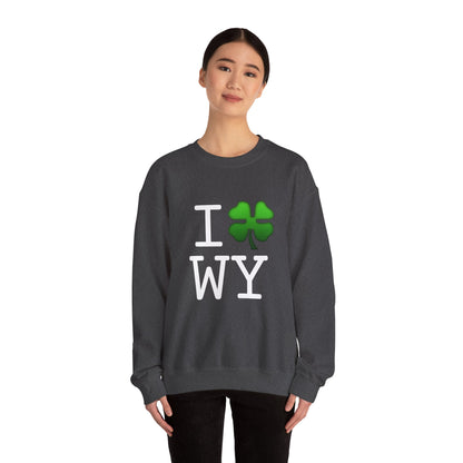 "I'm Lucky (Clover) in Wyoming" Sweatshirt