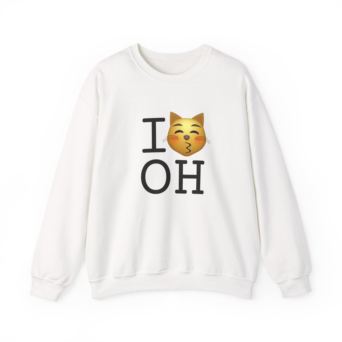 "I'm a Kissing Cat toward Ohio" Sweatshirt