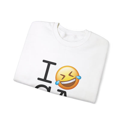 "I Laugh Hard (LMFAO) at California" Sweatshirt