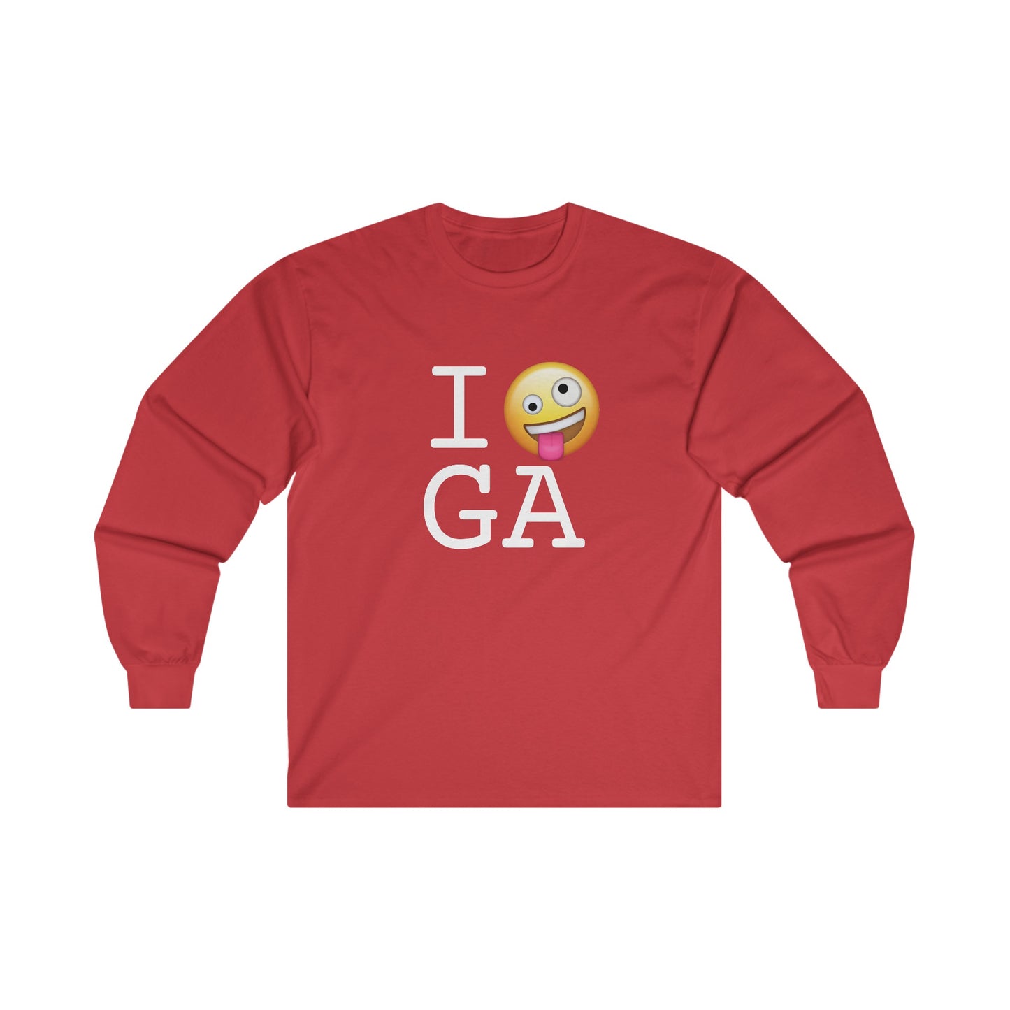 "I'm Crazy about Georgia" Long Sleeve Shirt