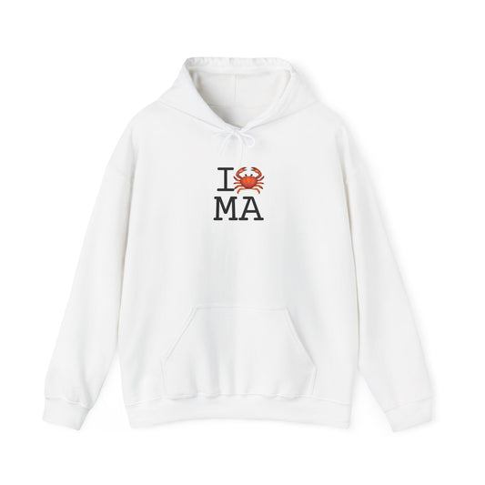 "I Crab Massachusetts" Hoodie