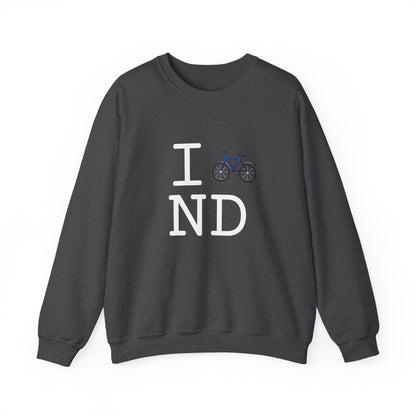 "I Bicycle North Dakota" Sweatshirt