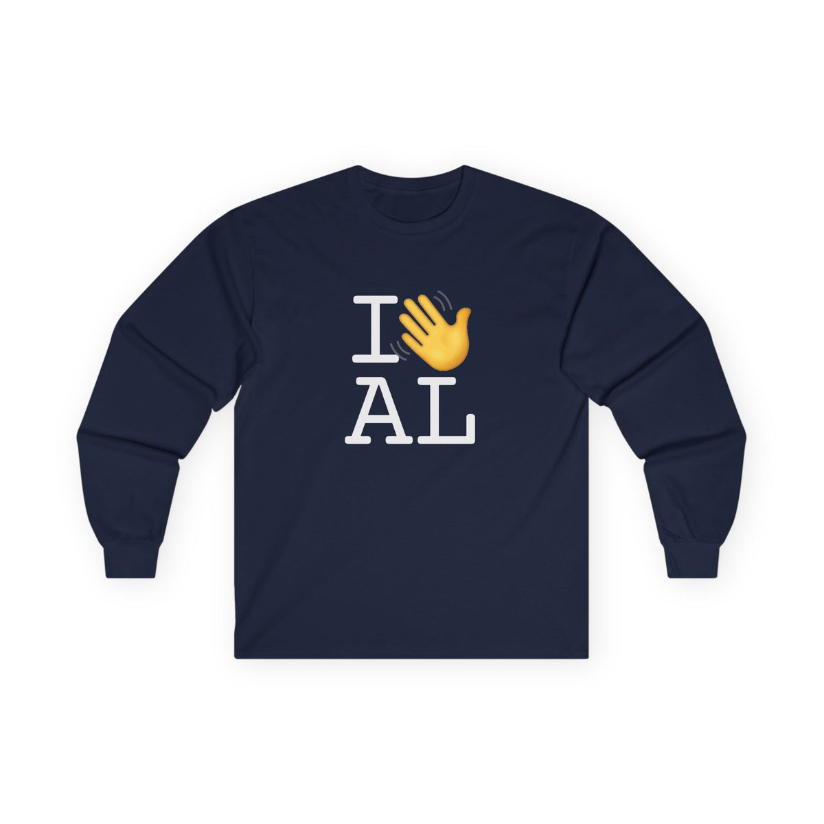 "I Wave at Alabama" Long Sleeve Shirt