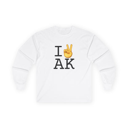 "I Show Peace to Alaska" Long Sleeve Shirt