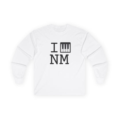 "I Piano New Mexico" Long Sleeve Shirt