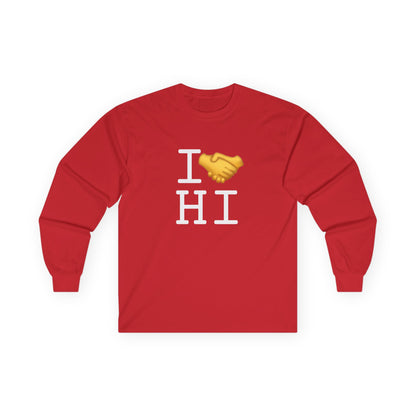 "I Have an Arrangement with Hawaii" Long Sleeve Shirt