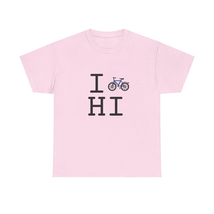 "I Bicycle Hawaii" Tee