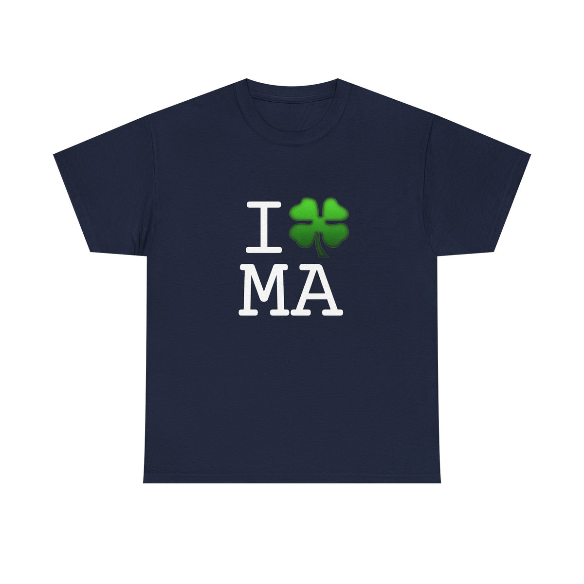 "I'm Lucky (Clover) in Massachusetts" Tee