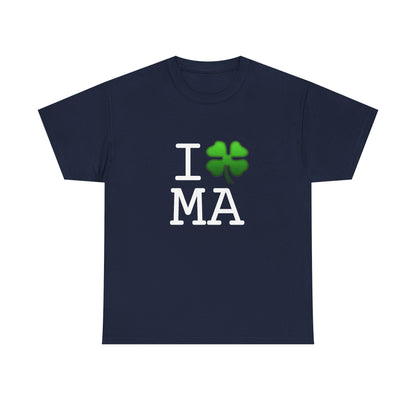 "I'm Lucky (Clover) in Massachusetts" Tee