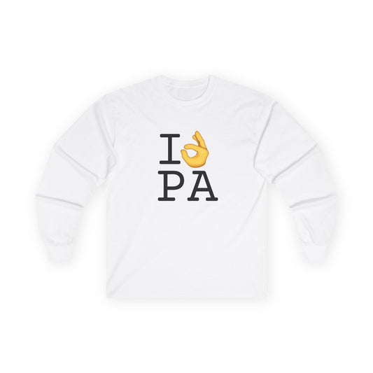 "I'm OK with Pennsylvania" Long Sleeve Shirt