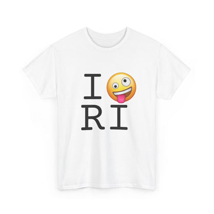 "I'm Crazy about Rhode Island" Tee
