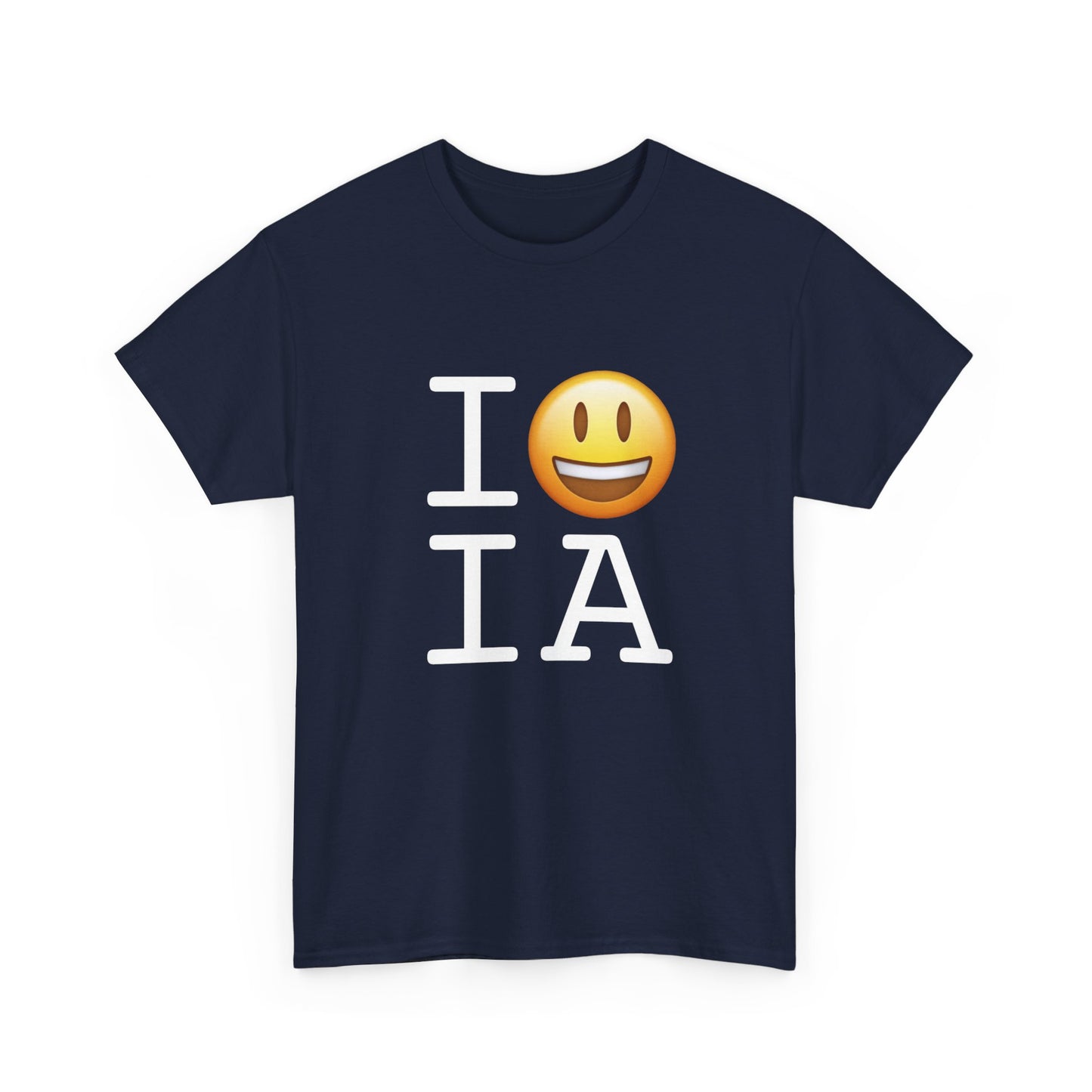 "I'm Happy about Iowa" Tee