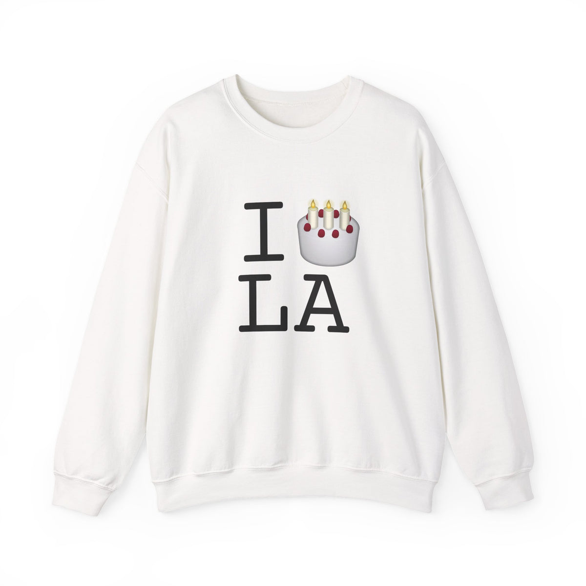 "I Birthday Cake Louisiana" Sweatshirt