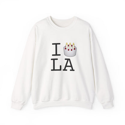 "I Birthday Cake Louisiana" Sweatshirt