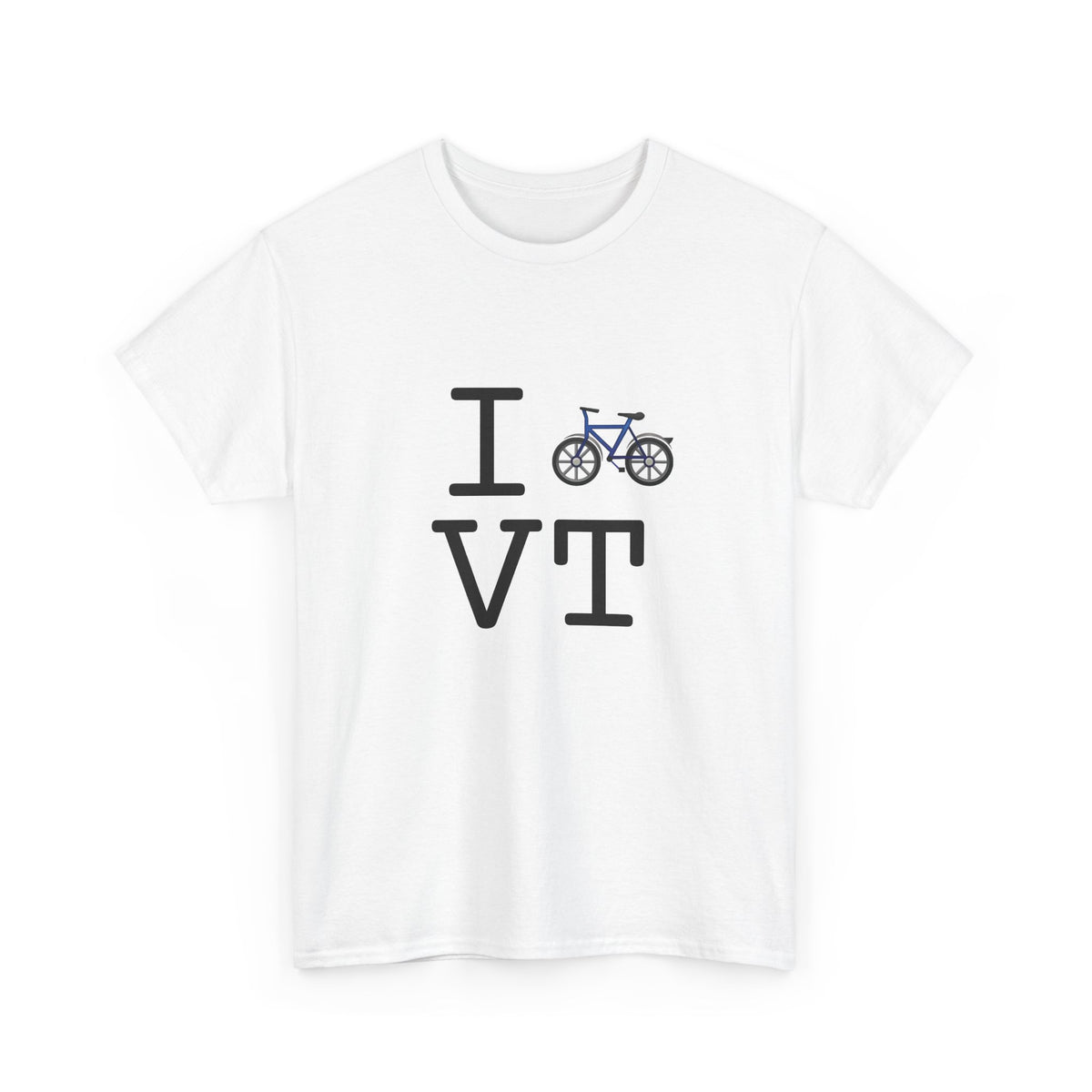 "I Bicycle Vermont" Tee