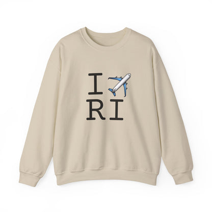 "I Fly Over Rhode Island" Sweatshirt