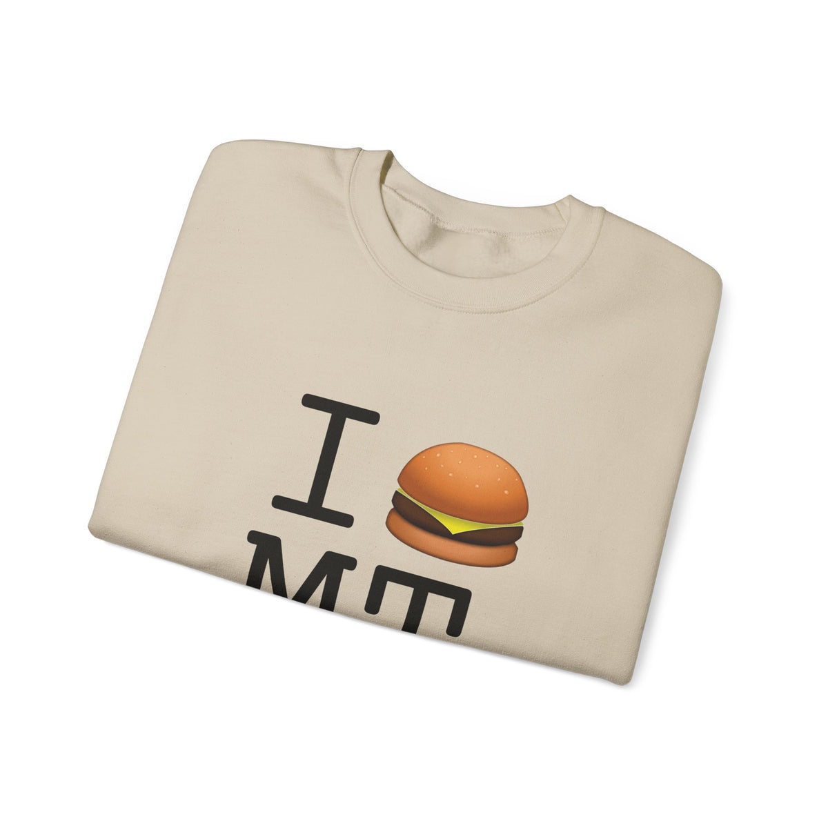 "I Cheeseburger Montana" Sweatshirt