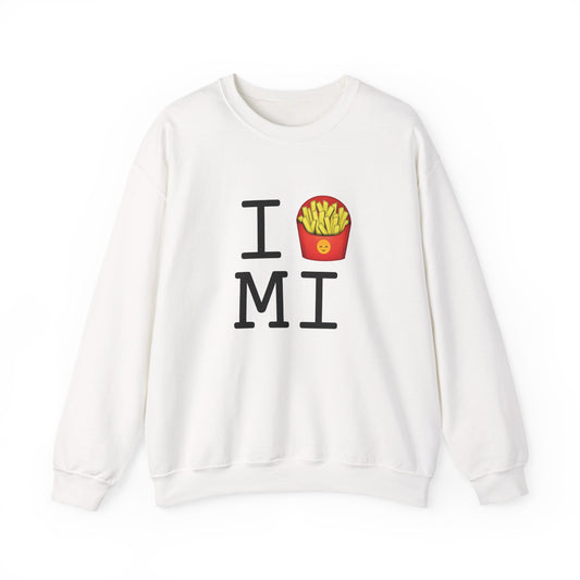 "I French Fries Michigan" Sweatshirt