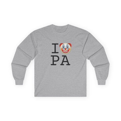 "I Clown on Pennsylvania" Long Sleeve Shirt