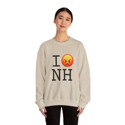 "I'm Angry about New Hampshire" Sweatshirt