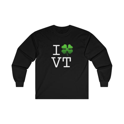 "I'm Lucky (Clover) in Vermont" Long Sleeve Shirt