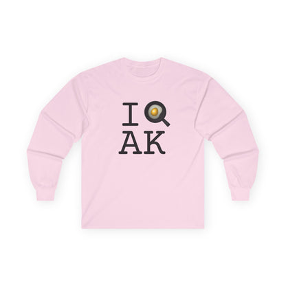 "I Cook in Alaska" Long Sleeve Shirt