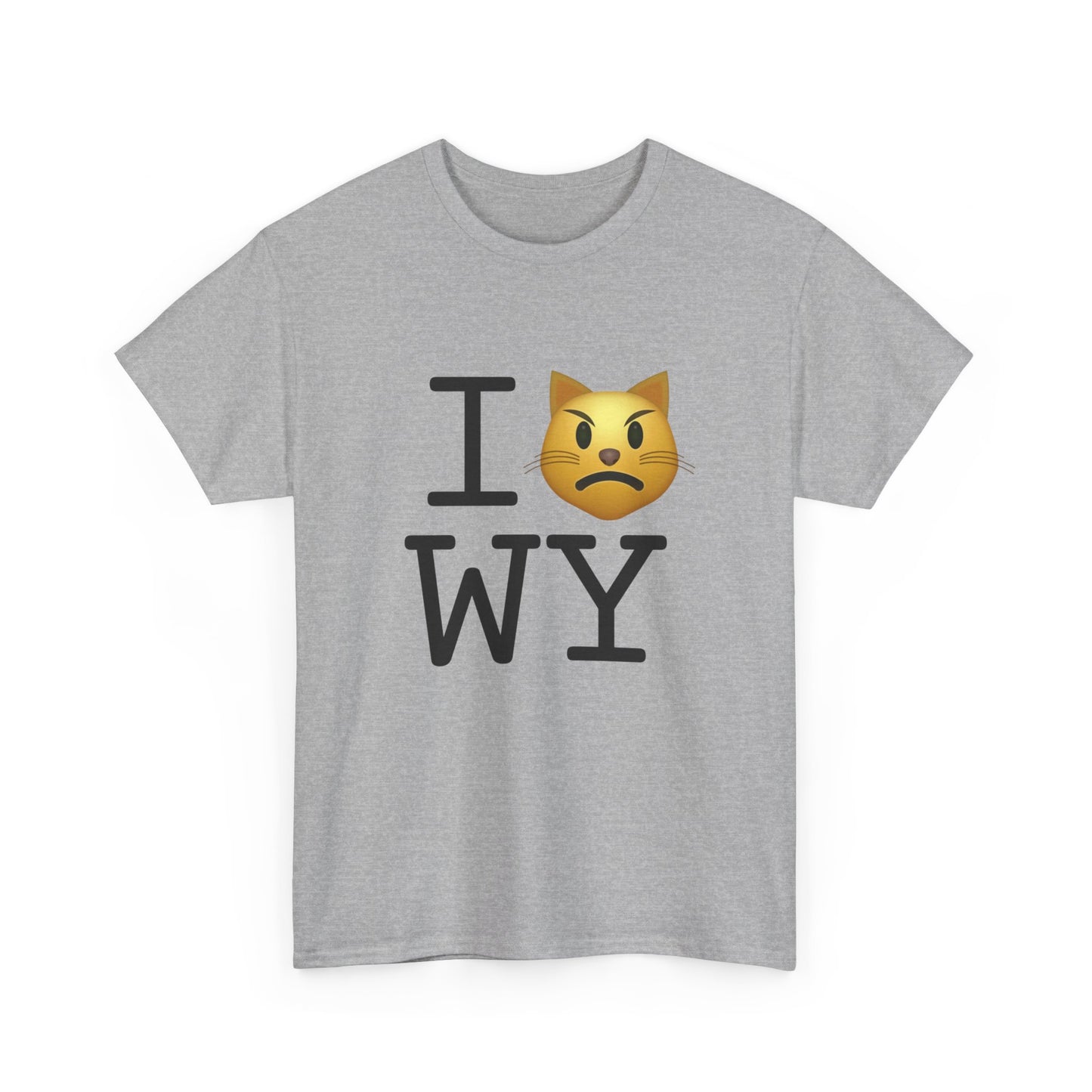 "I'm an Angry Cat about Wyoming" Tee