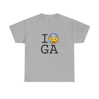 "I'm Anxiously Sweating in Georgia" Tee