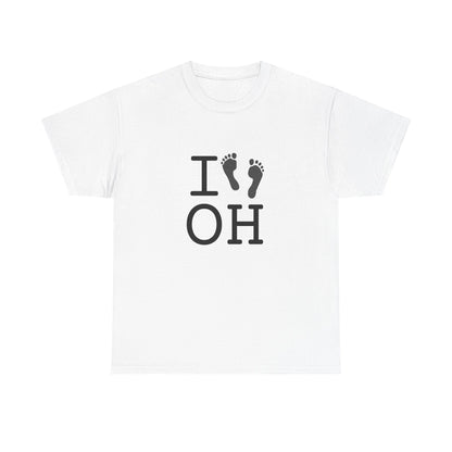 "I leave Footsteps in Ohio" Tee