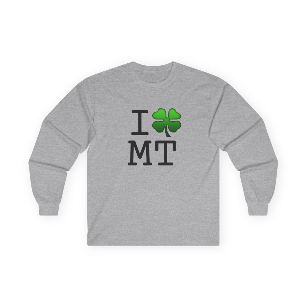 "I'm Lucky (Clover) in Montana" Long Sleeve Shirt