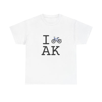 "I Bicycle Alaska" Tee