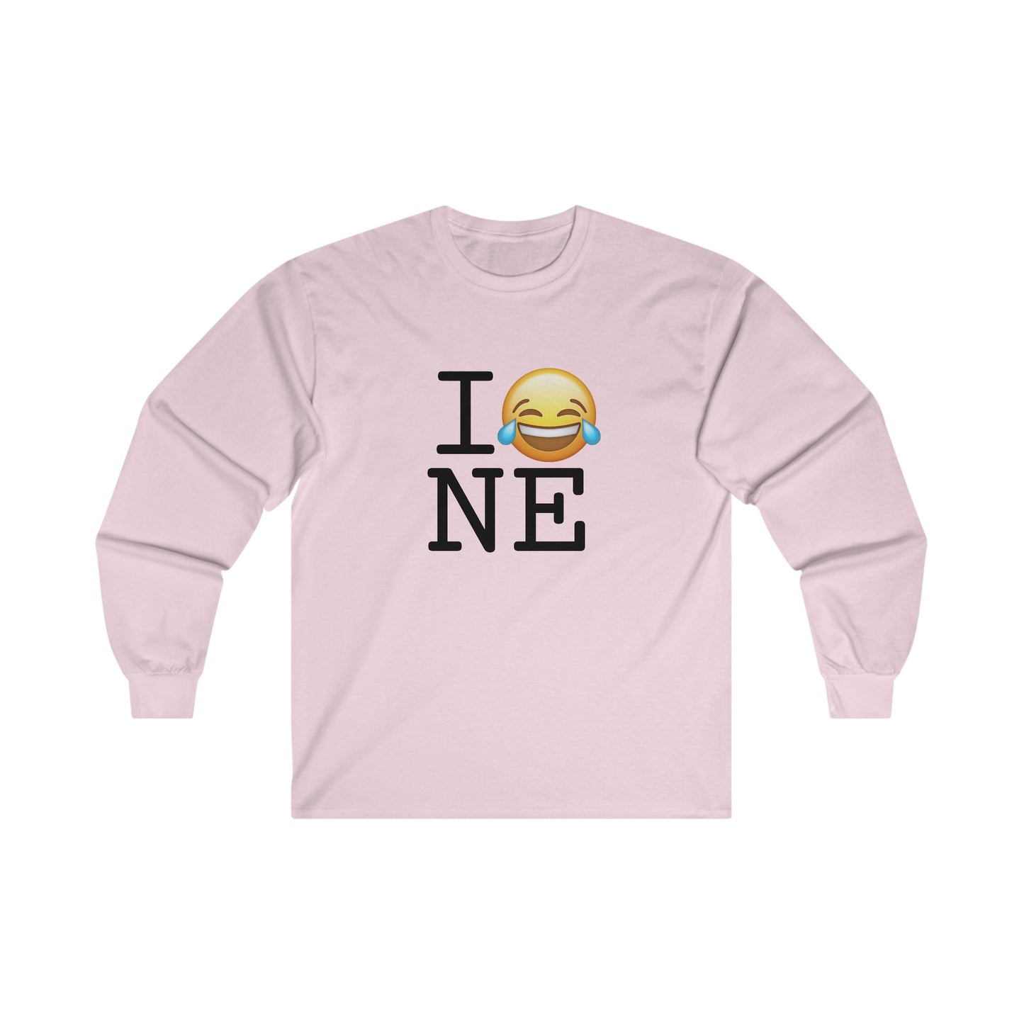 "I'm Laughing at Nebraska" Long Sleeve Shirt