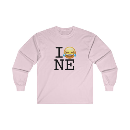 "I'm Laughing at Nebraska" Long Sleeve Shirt