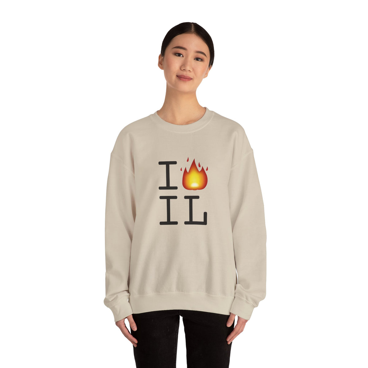 "I've got Fire for Illinois" Sweatshirt