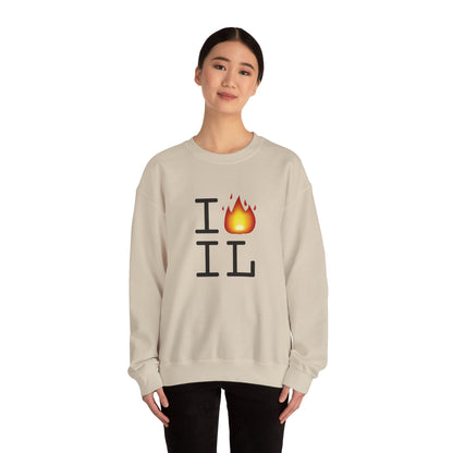 "I've got Fire for Illinois" Sweatshirt