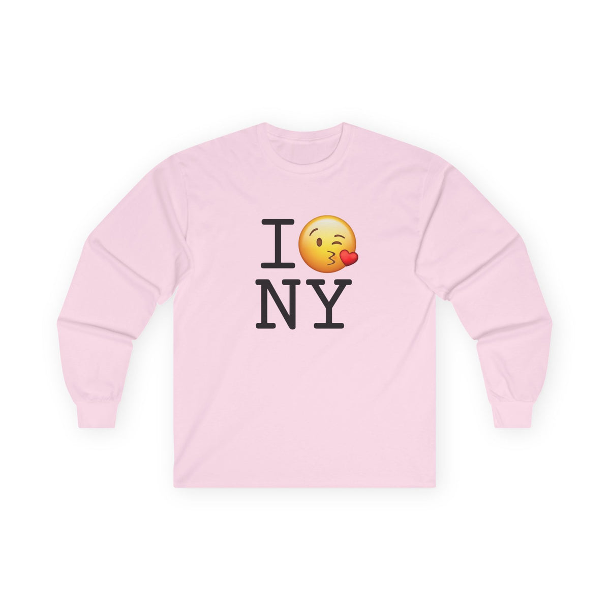 "I Blow a Kiss at New York" Long Sleeve Shirt