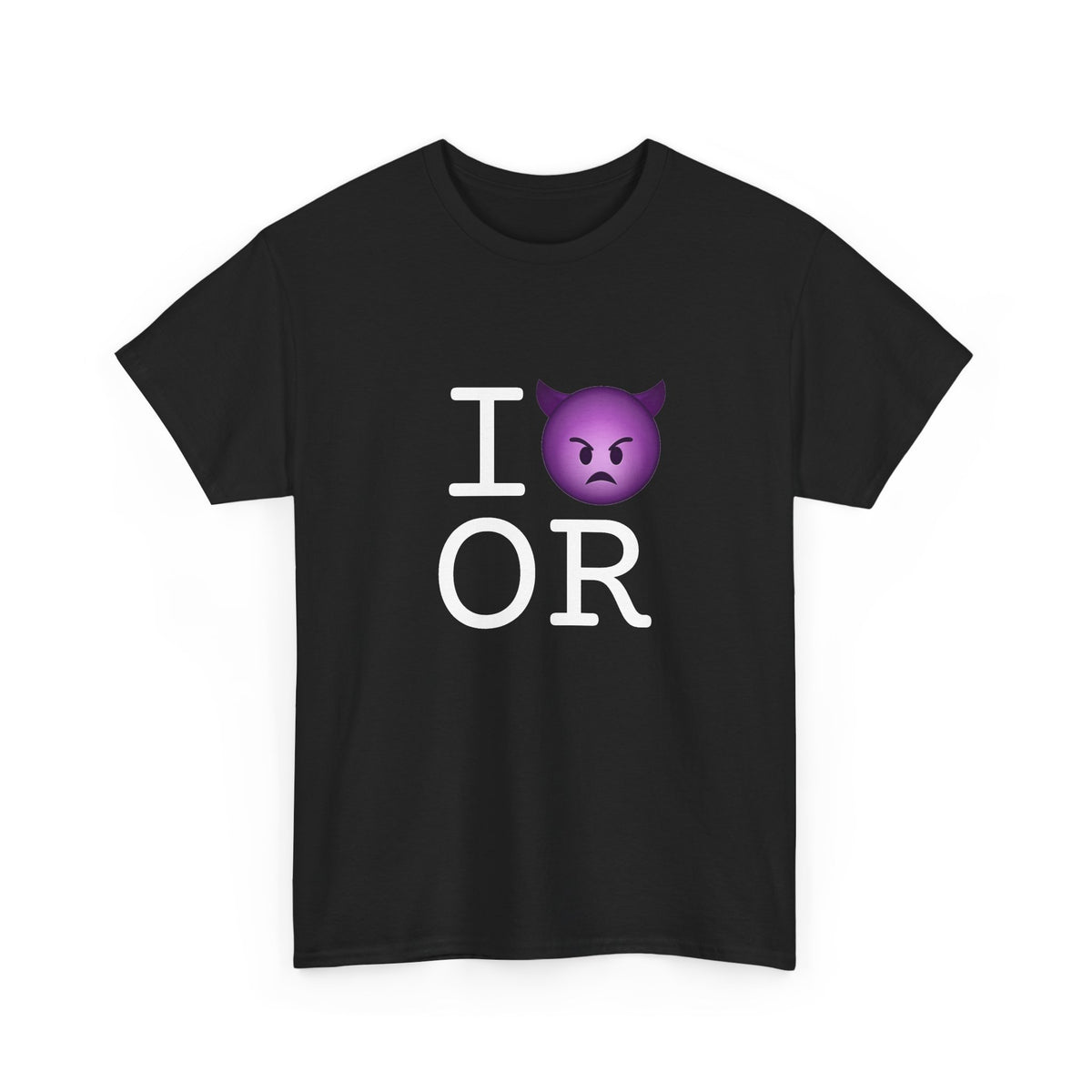 "I'm an Angry Devil about Oregon" Tee