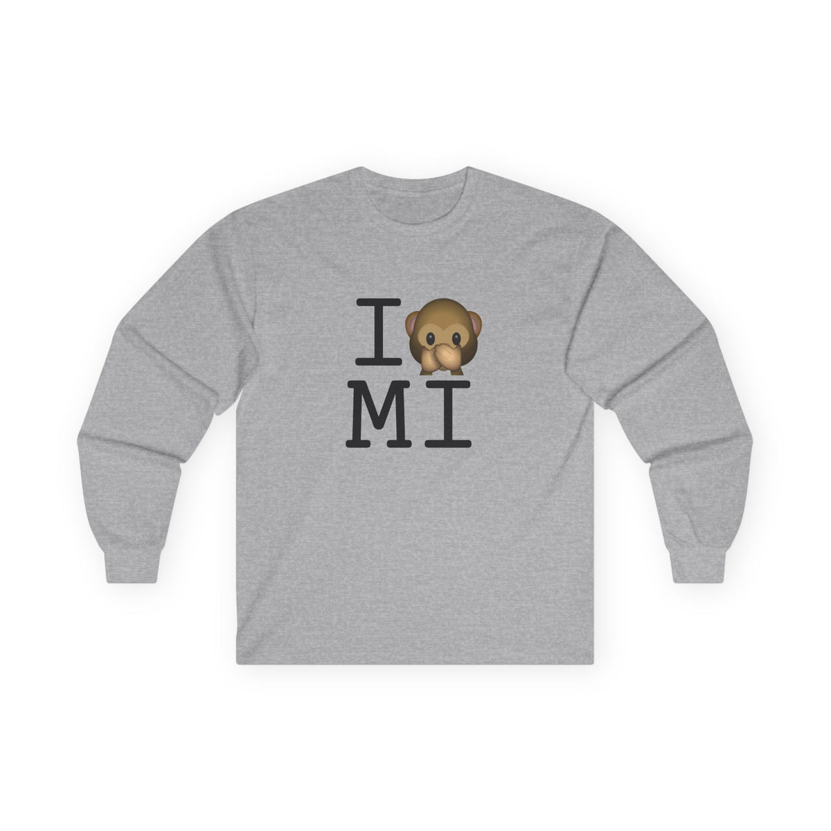 "I Don't Speak about Michigan" Long Sleeve Shirt
